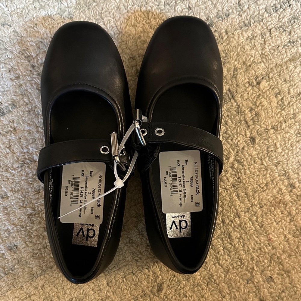 DV by Dolce Vita Kids Black Dress Shoes
